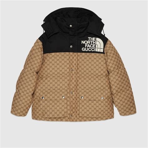 north face gucci coat|More.